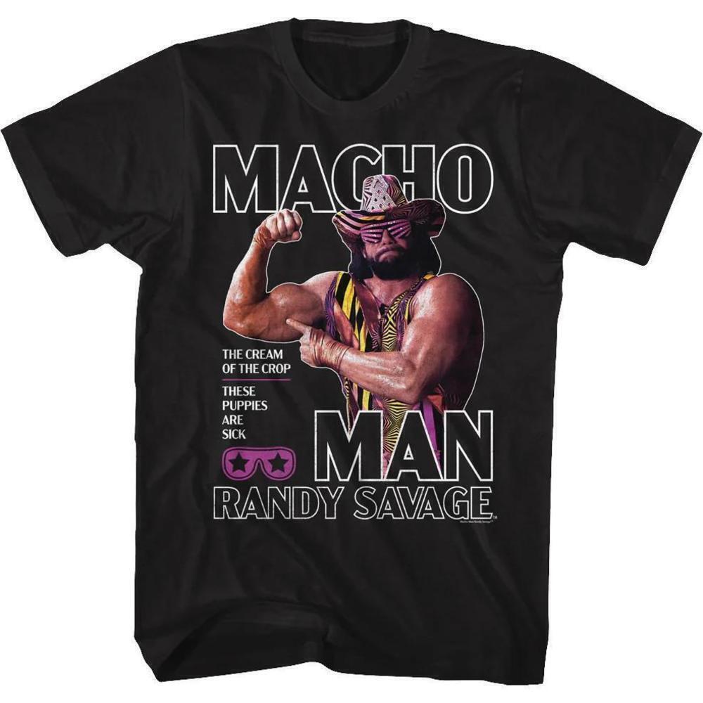Macho Man Randy Savage Cream Of The Crop Wrestling Fan T Shirt